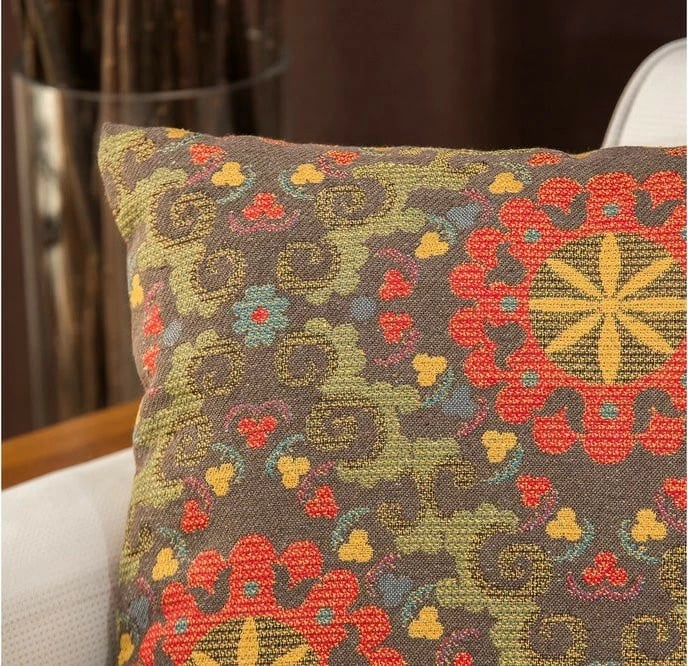 Jastëk dekorativ Aberto Design, Lipo, ngjyrë kafe