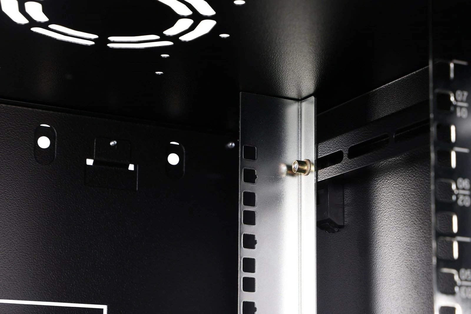 Kabinet rrjeti muror Digitus DN-37101 19" 7U 385x600x450 mm xhami IP20 60 kg montim në mur i pamoshëm, i pa-montuar, zi