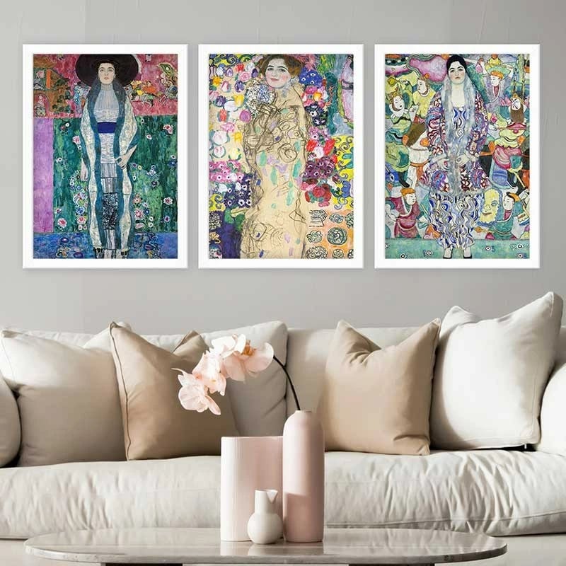 Pikturë dekorative me kornizë (3 copë), Wallity, 3BC_UN3847975_3545