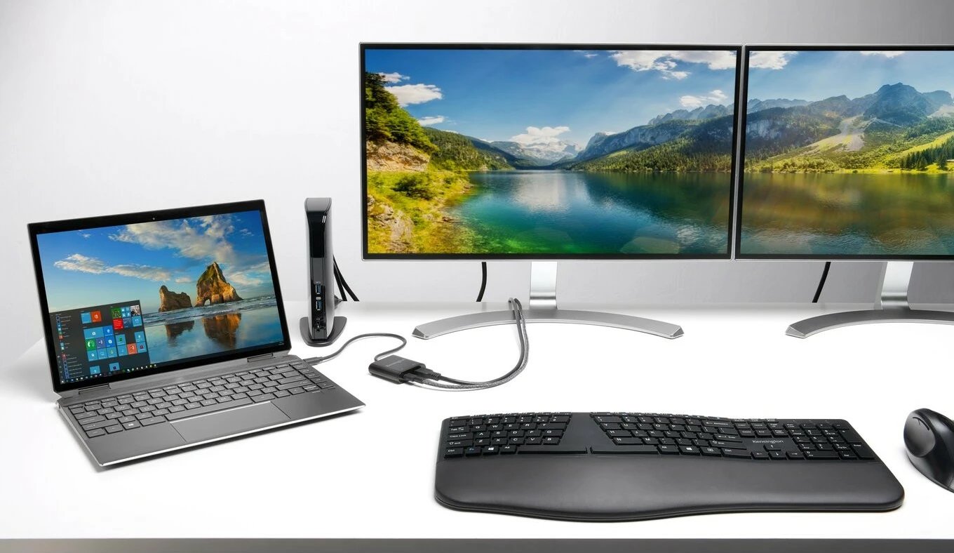 Tastierë wireless Kensington ProFit Ergo, full-size, QWERTY, Bluetooth + RF, e zezë