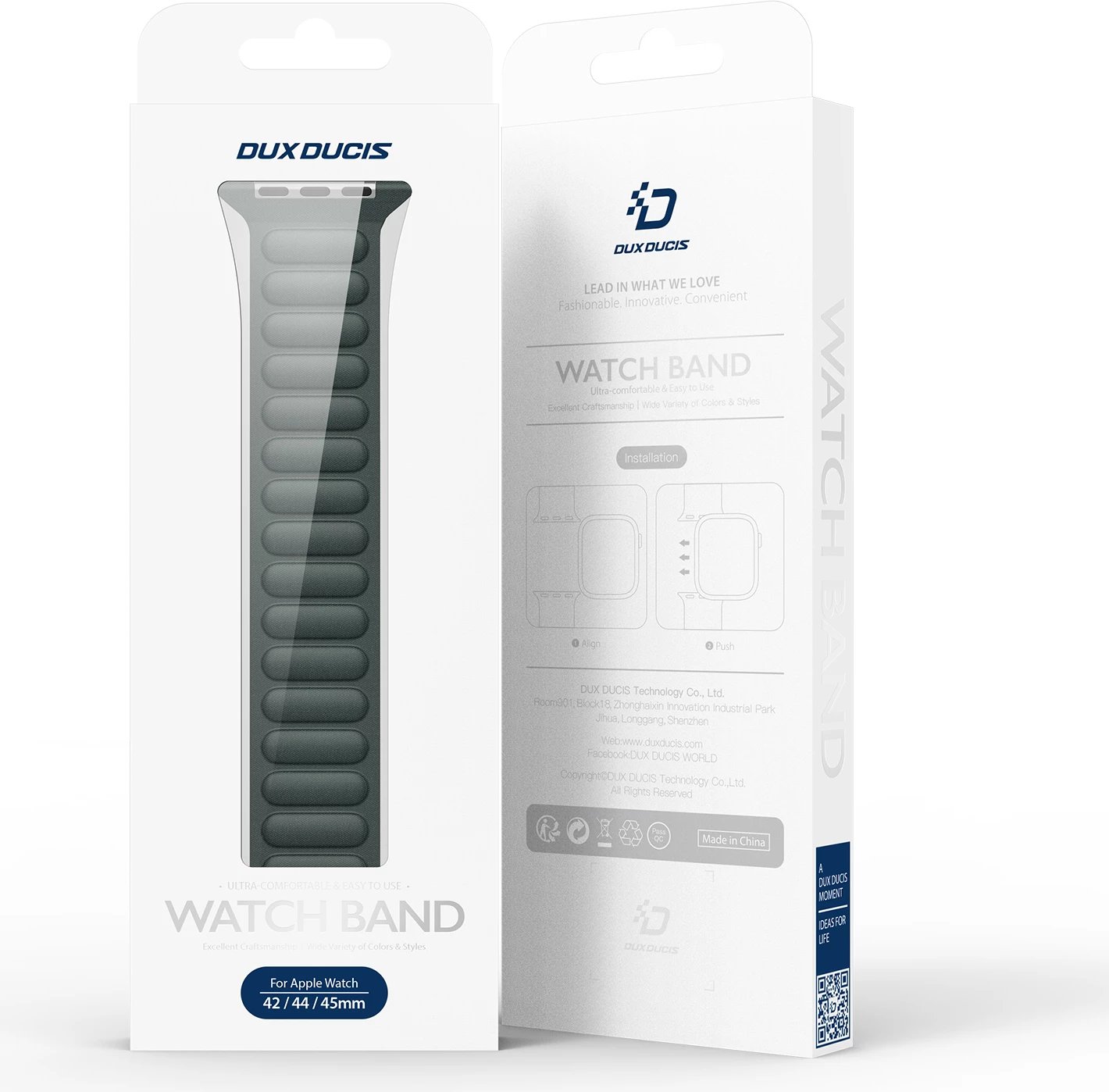 Rrip magnetik Dux Ducis Strap BL për Apple Watch 38/40/41mm, i gjelbër