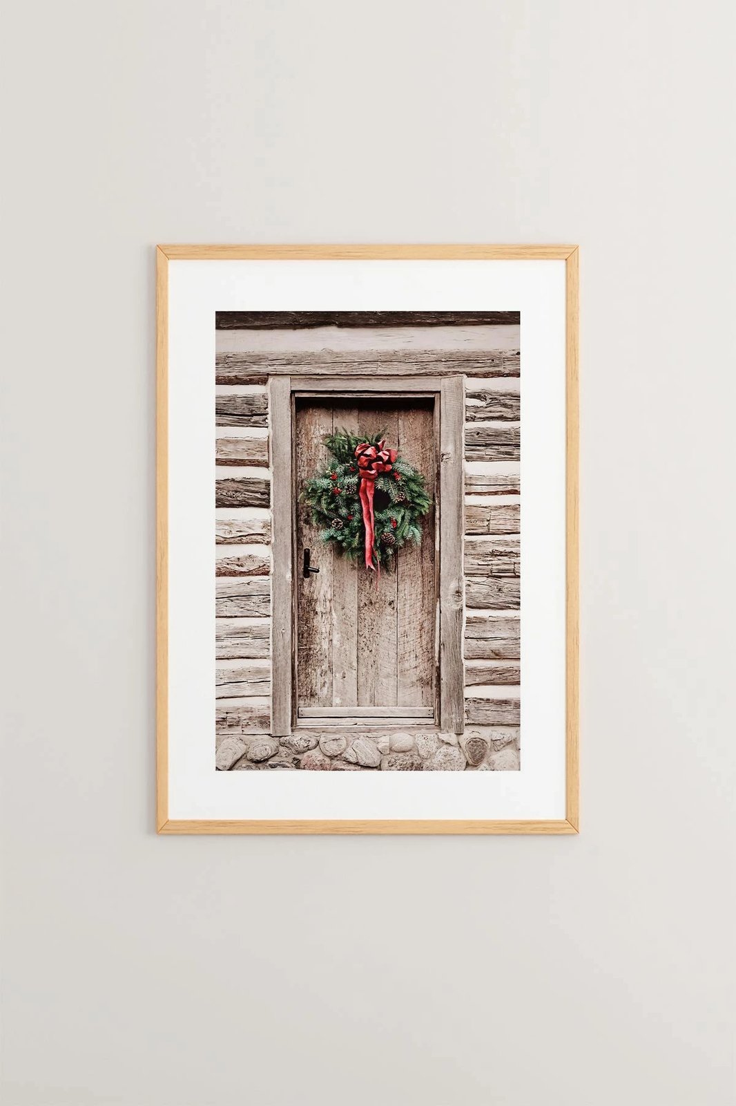 Pikturë dekorative me kornizë, shumëngjyrëshe, Wallity, Nwyearsngmdl71, 33x48cm