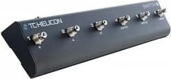 Kontrollues këmbësh TC Helicon Switch-6 për procesor vokal/kitarë