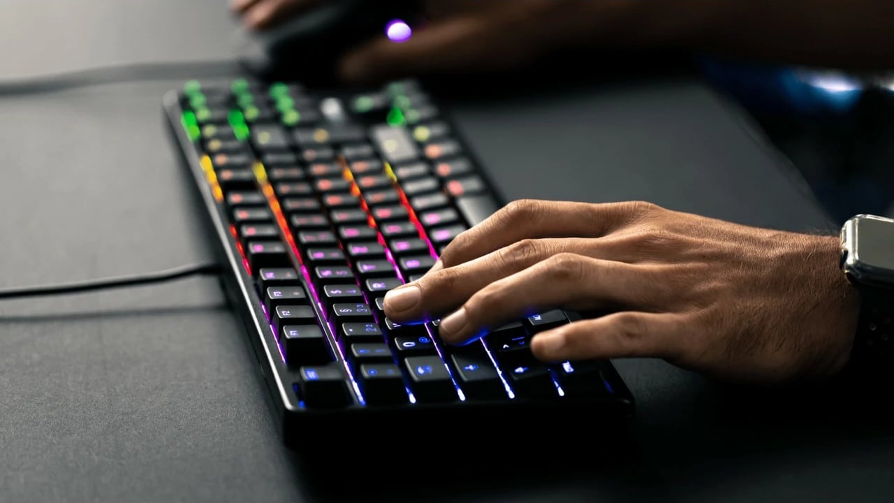 Tastierë Cherry G80-3000N RGB TKL, franceze, e zezë