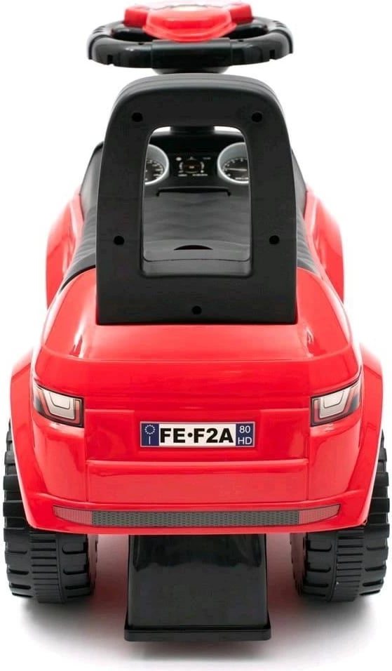 Makine lodër shtytëse, BABY MIX, SUV, 12-36 muaj, kapacitet 27 kg, timon me melodi, hapësirë nën ulëse, e bardhë