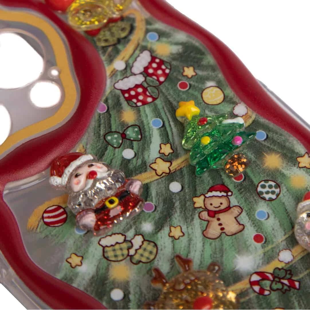 Fotroll për telefon IP14PRO TECH TIME Christmas Edition Cherry Red