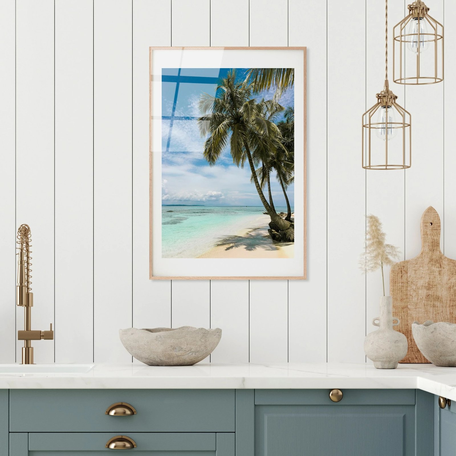 Pikturë dekorative prej xhami të temperuar, Wallity UV-1060, 30x45cm