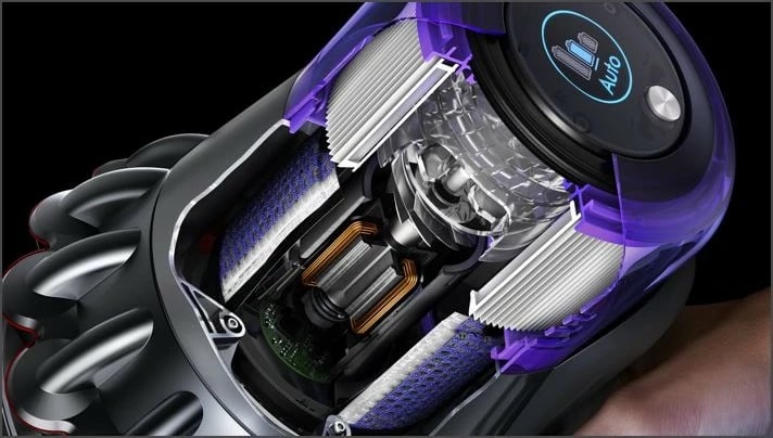 Fshesë me korrent pa kabllo Dyson V11 Fluffy, nickel/kuqe Fshesë me korrent pa kabllo Dyson V11 Fluffy, nickel/kuqe