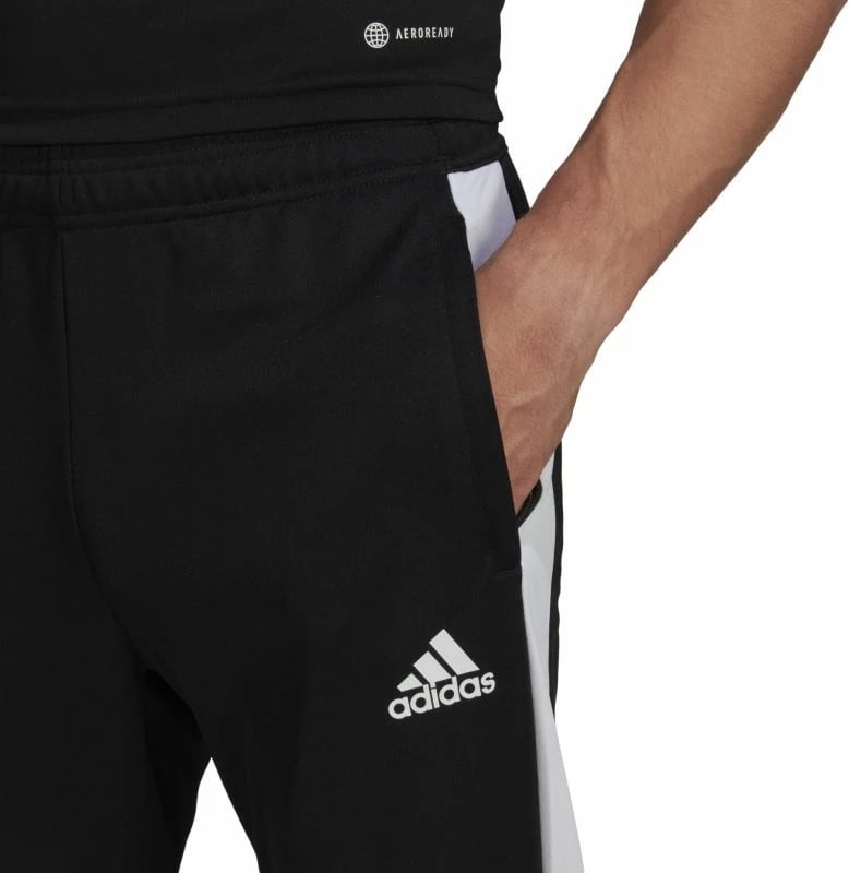 Pantallona sportive adidas për meshkuj, të zezë
