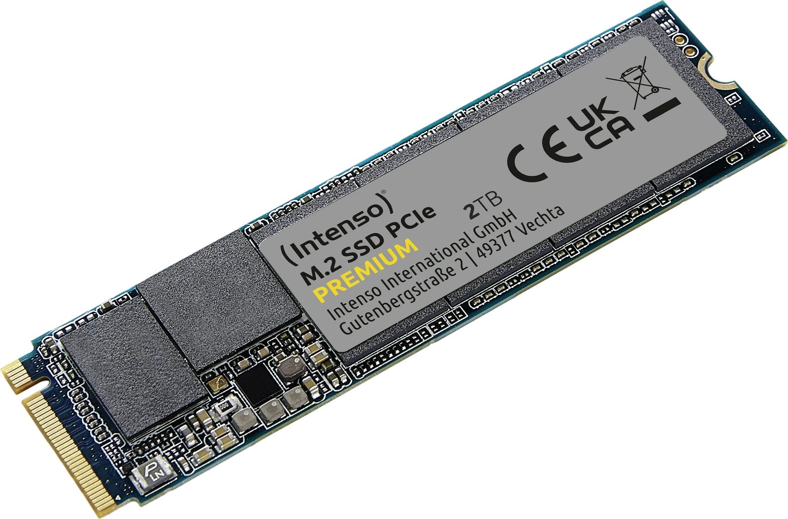 SSD Intenso 3835470, 2 TB, M.2, 2100 MB/s