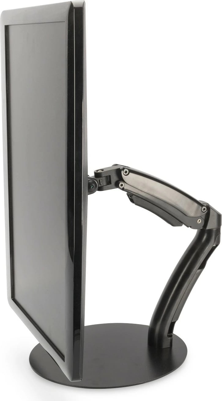 Mbajtëse monitori Digitus, universal, krah me gaz, 17-27 inç, e zezë