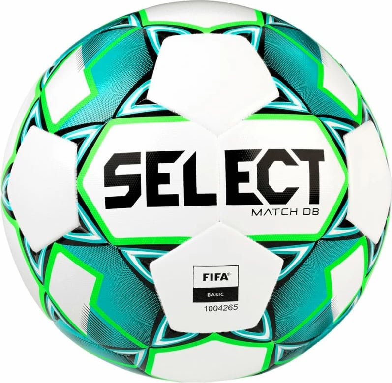 Top futbolli Select për meshkuj dhe fëmijë, bardhë-gjelbër