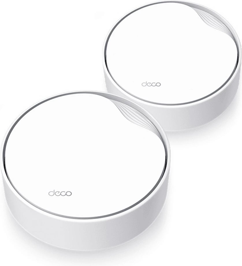 Sistem Mesh Wi‑Fi, TP-LINK Deco X50-POE, PoE, set me 2 njësi, e bardhë, paketë dyshe