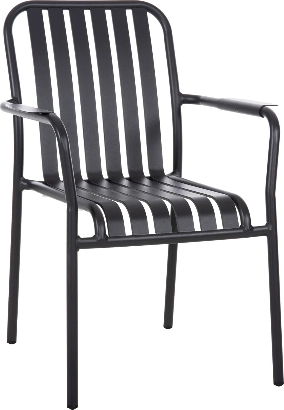 Karrige alumini RACHEL FH6088.10, ngjyrë antracit, 63x58x85H cm