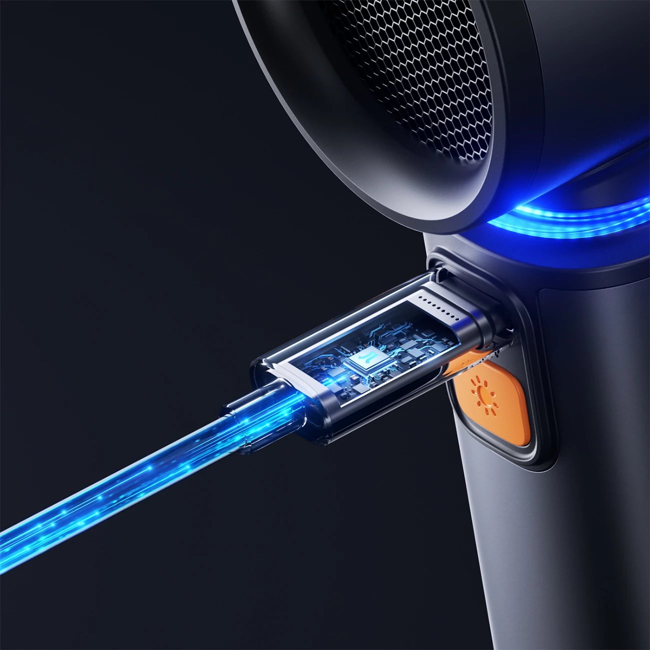 Ventilator dore Jisulife Ultra1 FA55, 9000 mAh, USB-C, hiri