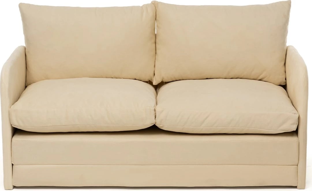 Divan-krevat dy ulëshe, ngjyrë krem, Saga, Atelier del Sofa
