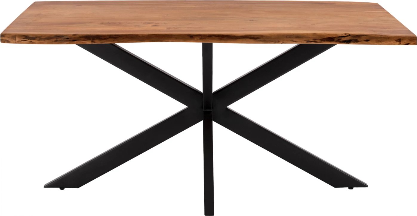 Tavolinë ngrënieje Montana Superior, dru akacie masiv, 160x90x77cm, trashësi 3.5cm, FH8481.11