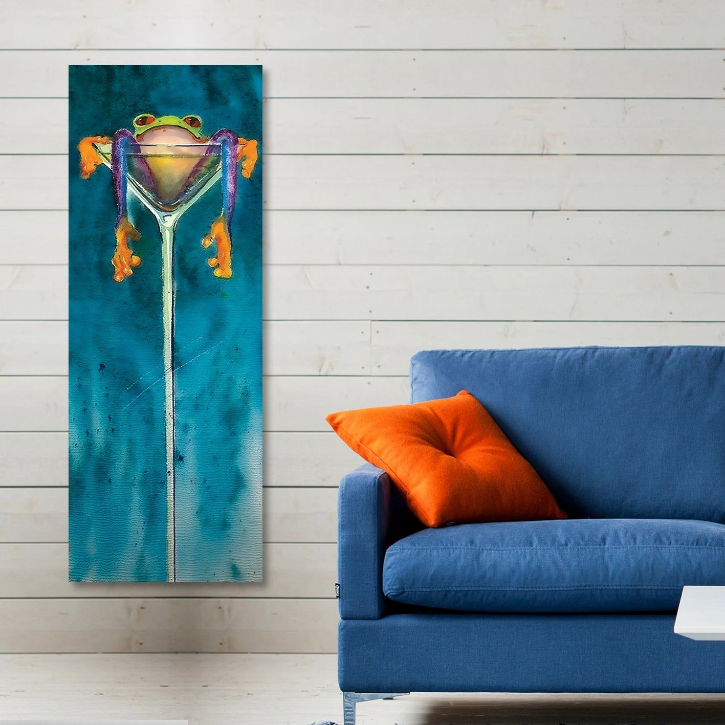 Pikturë dekorative në kanavacë, shumëngjyrëshe, Wallity KNV4438_3080, 30x80cm