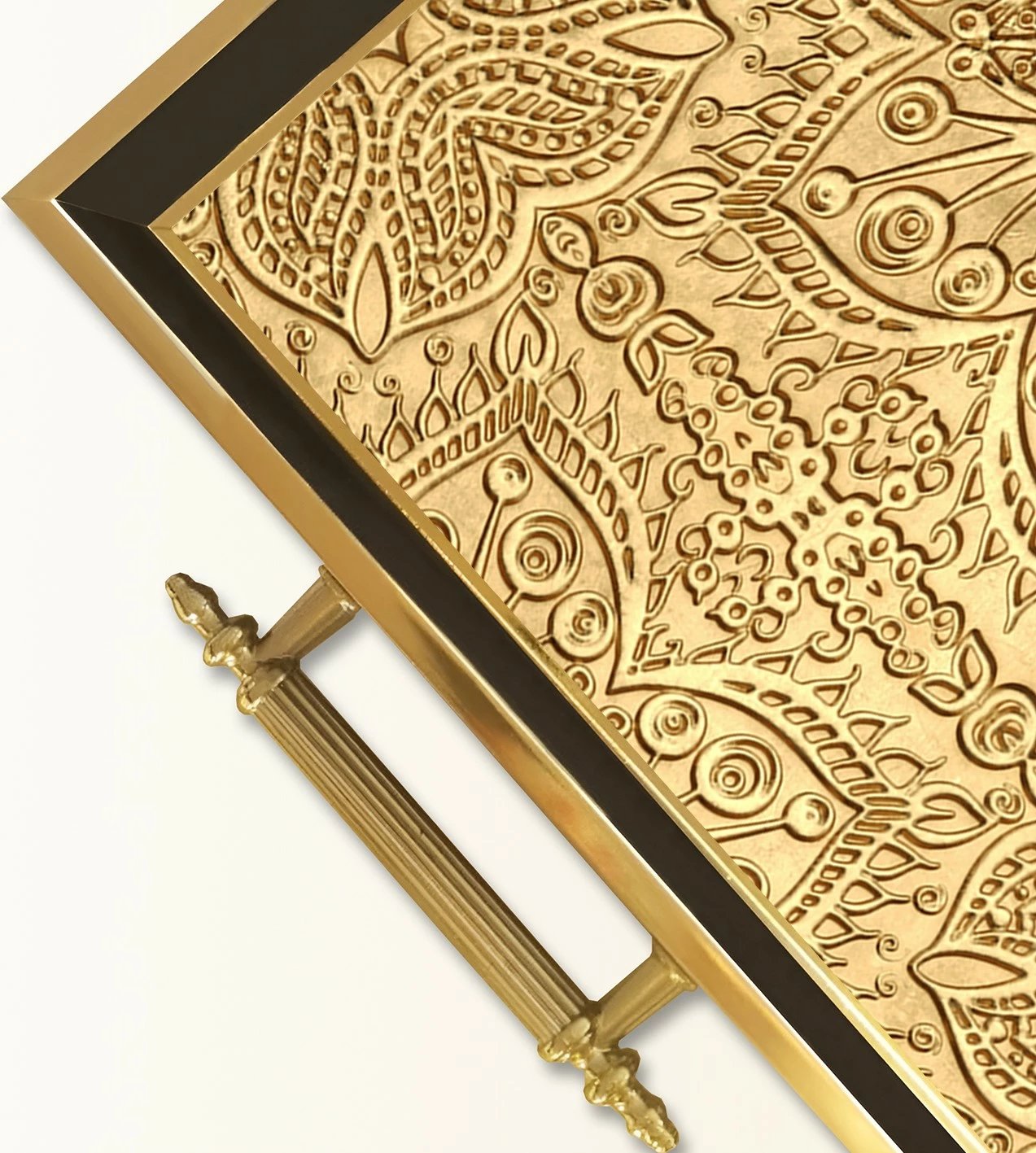 Tabaka qelqi Aberto Design, shumëngjyrëshe, TPA9856, 50x29x3.5cm Tabaka qelqi Aberto Design, shumëngjyrëshe, TPA9856, 50x29x3.5cm