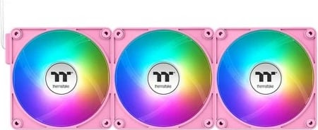 Kasë ventilator Thermaltake CT120 EX Reverse ARGB Sync 120mm 3 copë rozë