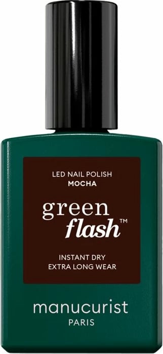 Llak për thonj për femra Manucurist Green Flash Mocha 15ml