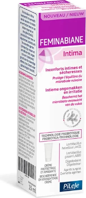 Krem intim për femra Pileje Feminabiane, 15ml Krem intim për femra Pileje Feminabiane, 15ml