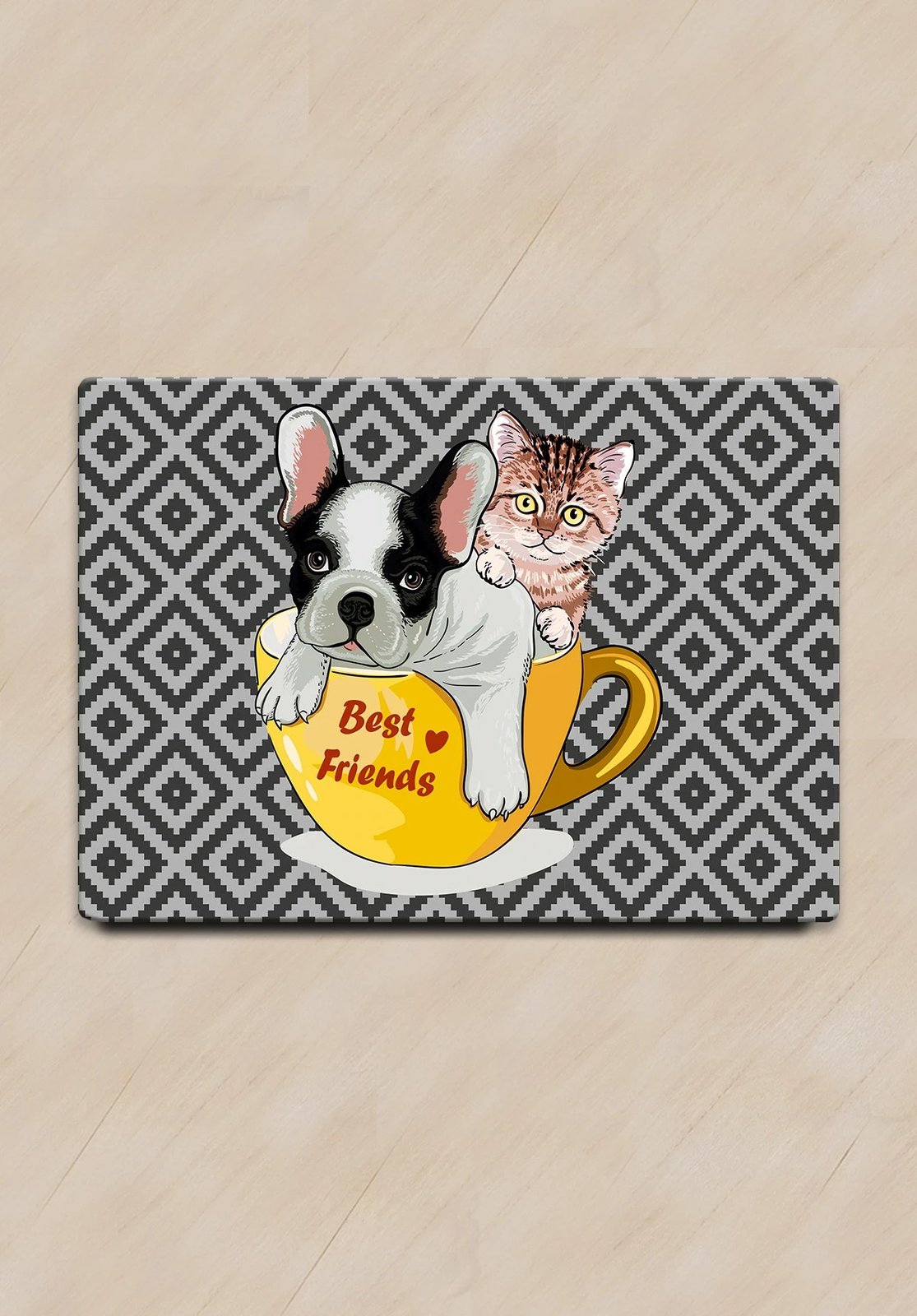 Tapet për rërë maceje, Paws & Whiskers, Freon, shumëngjyrësh, 40x60cm