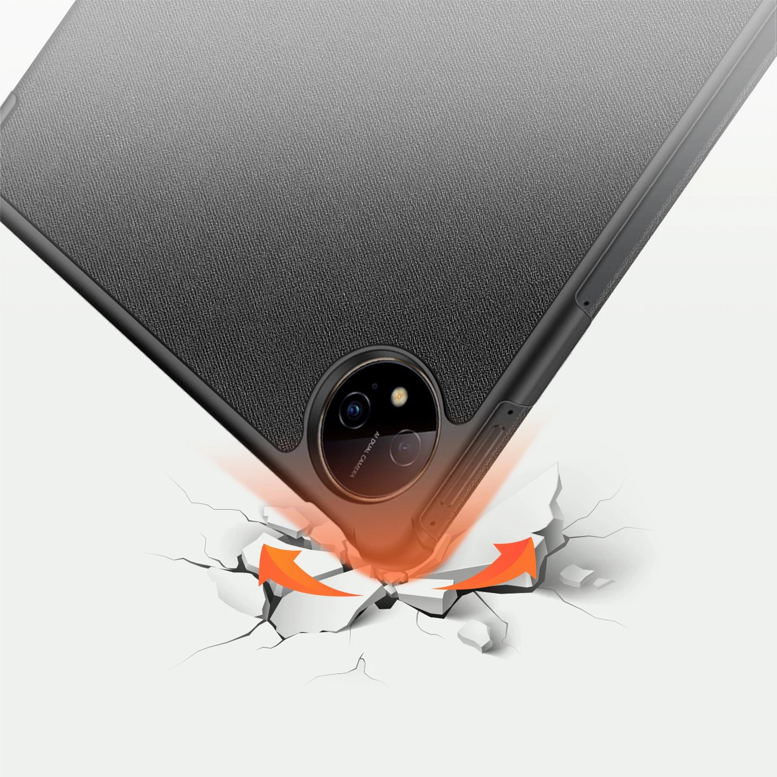 Mbështjellës tablet Dux Ducis Domo për Huawei MatePad Pro 11'' (2022), me qëndrim, i zi