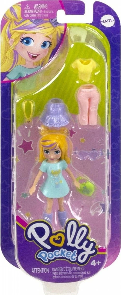 Set lodër Polly Pocket Mattel HKV83 me kukull dhe aksesorë, për vajza