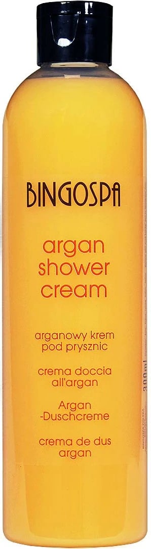 Krem dushi BingoSpa Argan me aromë pjeshke 300ml