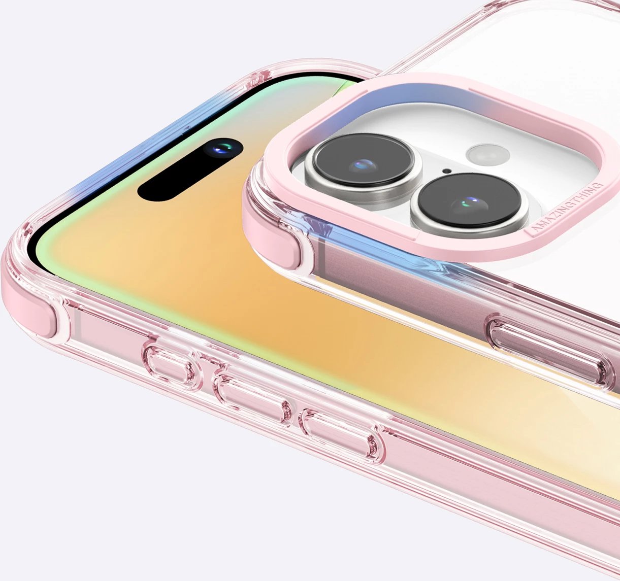 Mbështjellës AmazingThing Omni Mag Case për iPhone 16 Plus, rozë e errët