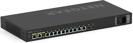 Switch NETGEAR M4250-10G2F, Managed, L2/L3, Gigabit Ethernet, PoE, Rack mounting, 1U