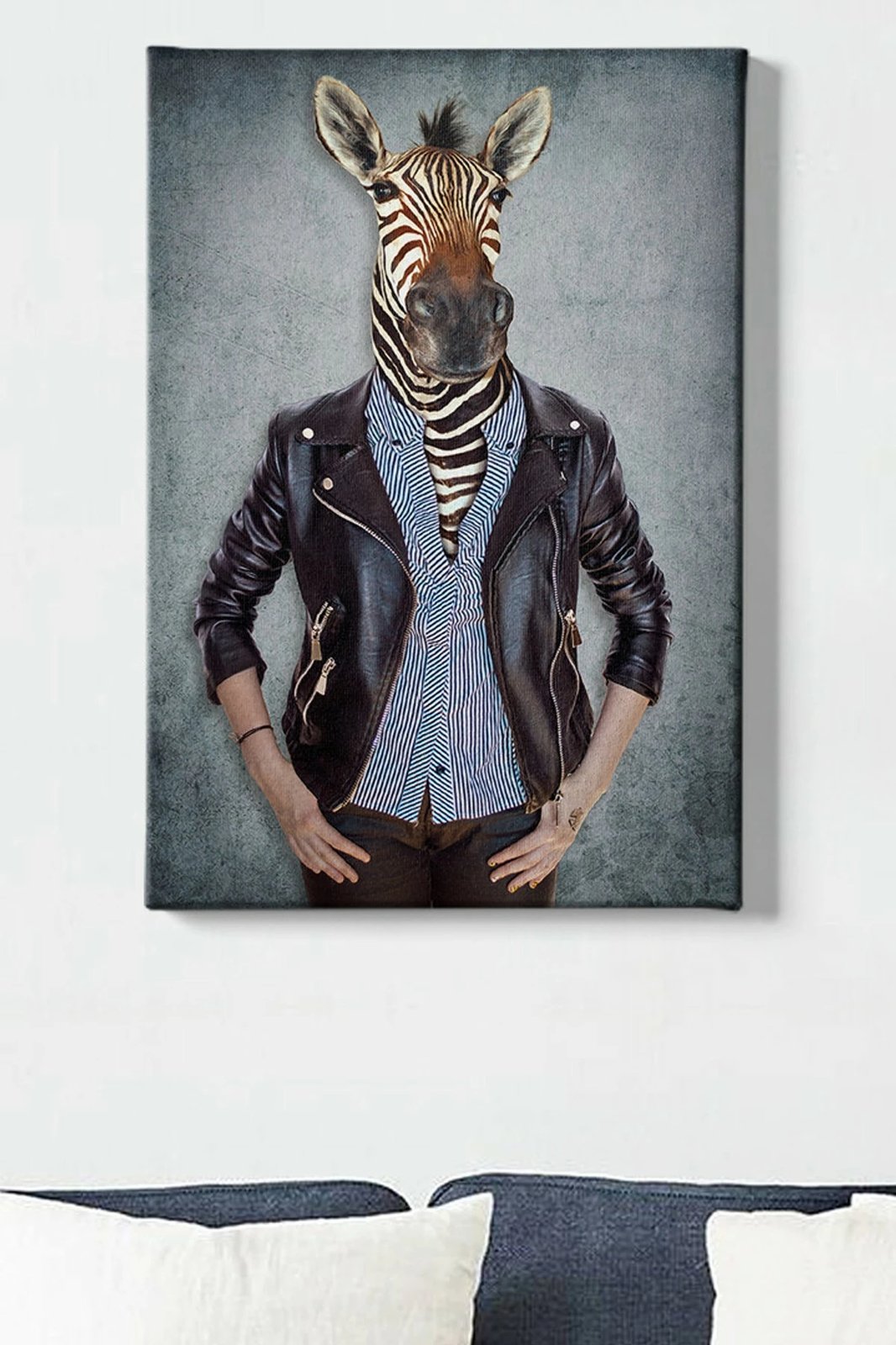 Pikturë dekorative në kanavacë, shumëngjyrëshe, 50x70cm