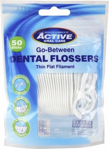 Fije dentare me kunjëza Active Oral Care, 50 copë