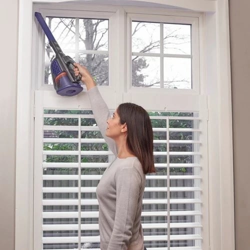 Fshesë dore me korrent Black & Decker, 36W, e vjollcë/hiri