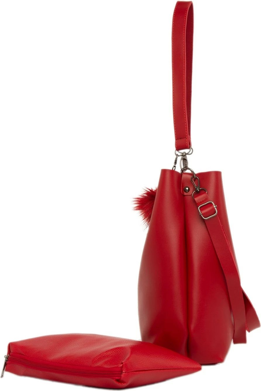 Çantë shpatulle Zoozie Bags, e kuqe, 2770 - 38273