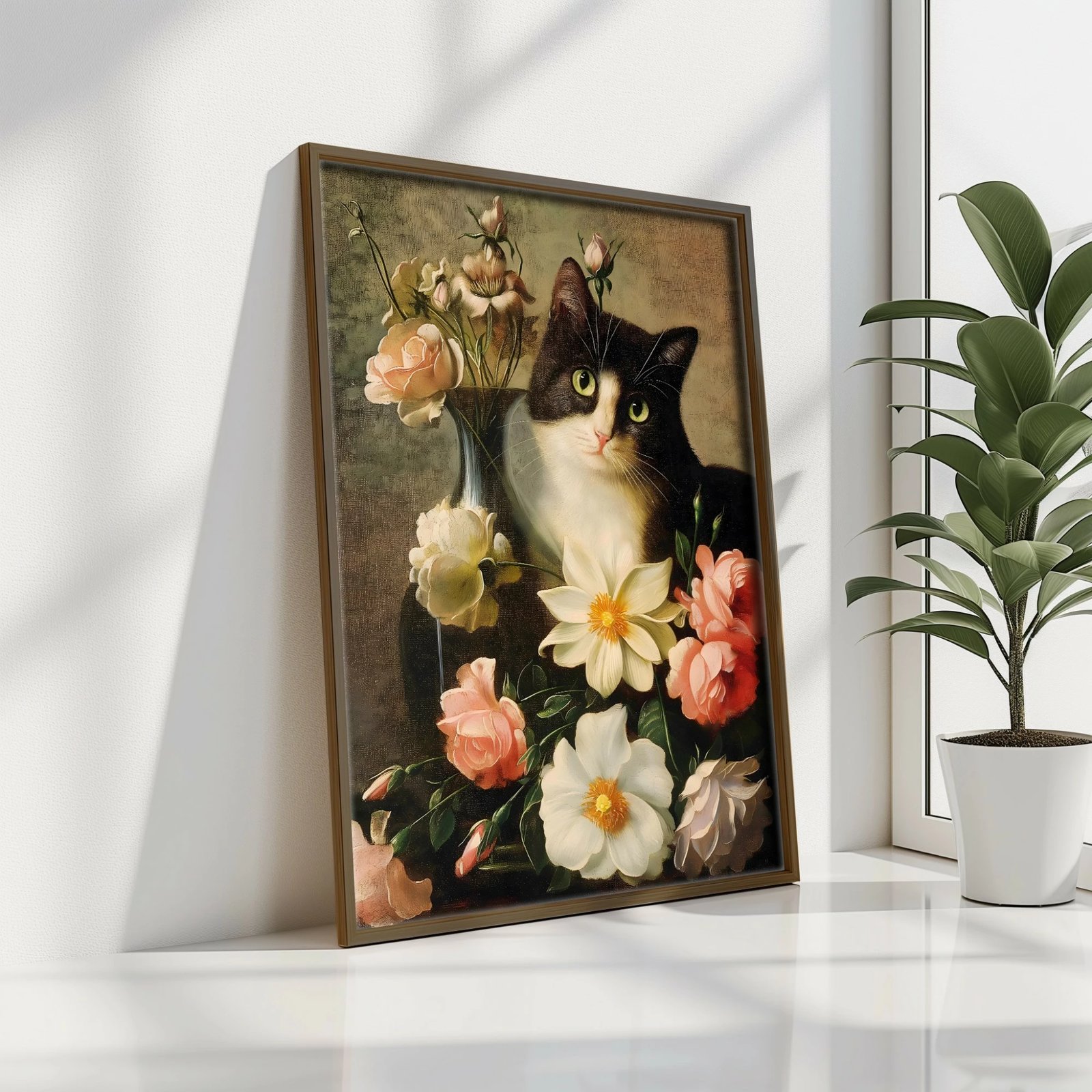 Pikturë dekorative me kornizë MDF, Wallity, GE064-L