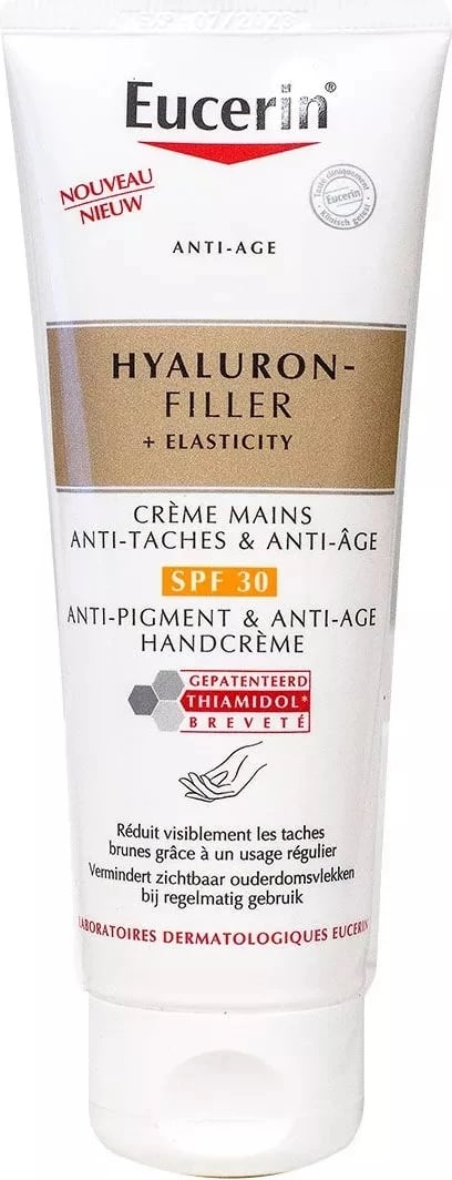 Krem për duar për femra Eucerin Hyaluron-Filler + Elasticity SPF30, 75ml
