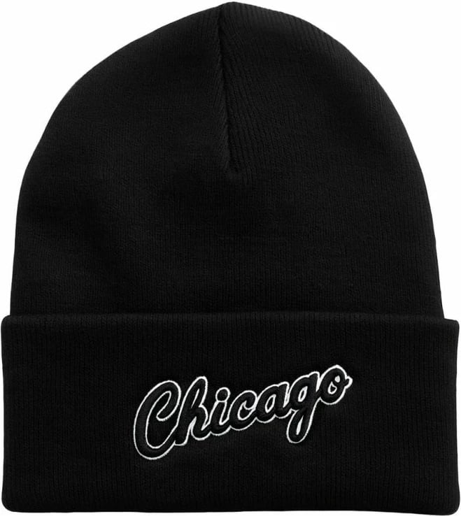 Kapelë dimri Mitchell&Ness Chicago Bulls, e zezë