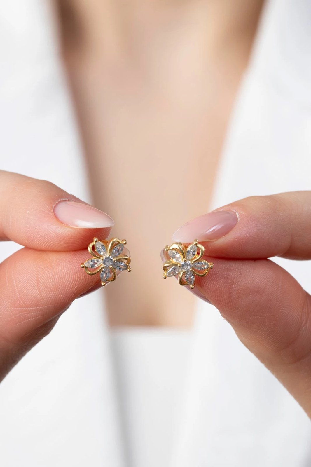 Vathë argjendi Elika Silver, ngjyrë ari, ELKAB92347A