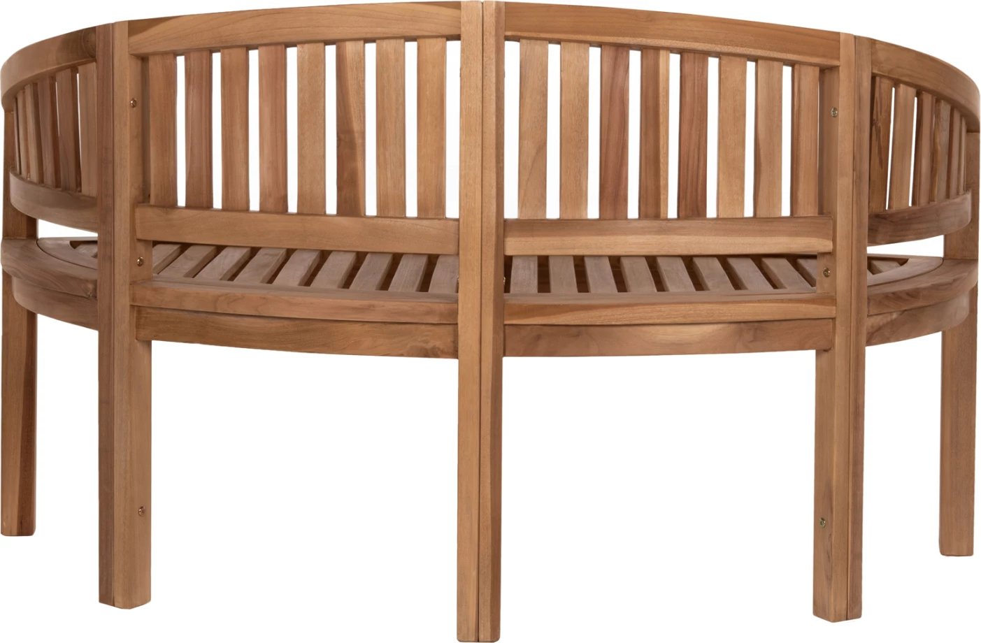 Stol dy vendesh CAPO FH9539 dru TEAK ngjyrë natyrale 149x59x86Hcm