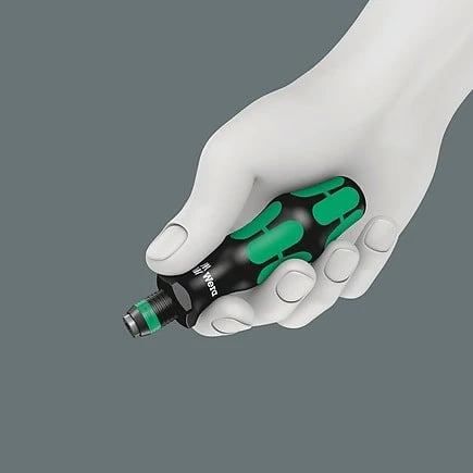 Set kaçavidash Wera 816 R Kraftform, 32 pjesë, 1/4", me bita Phillips/Pozidriv/Torx, me kuti tekstile, e zezë/metalike
