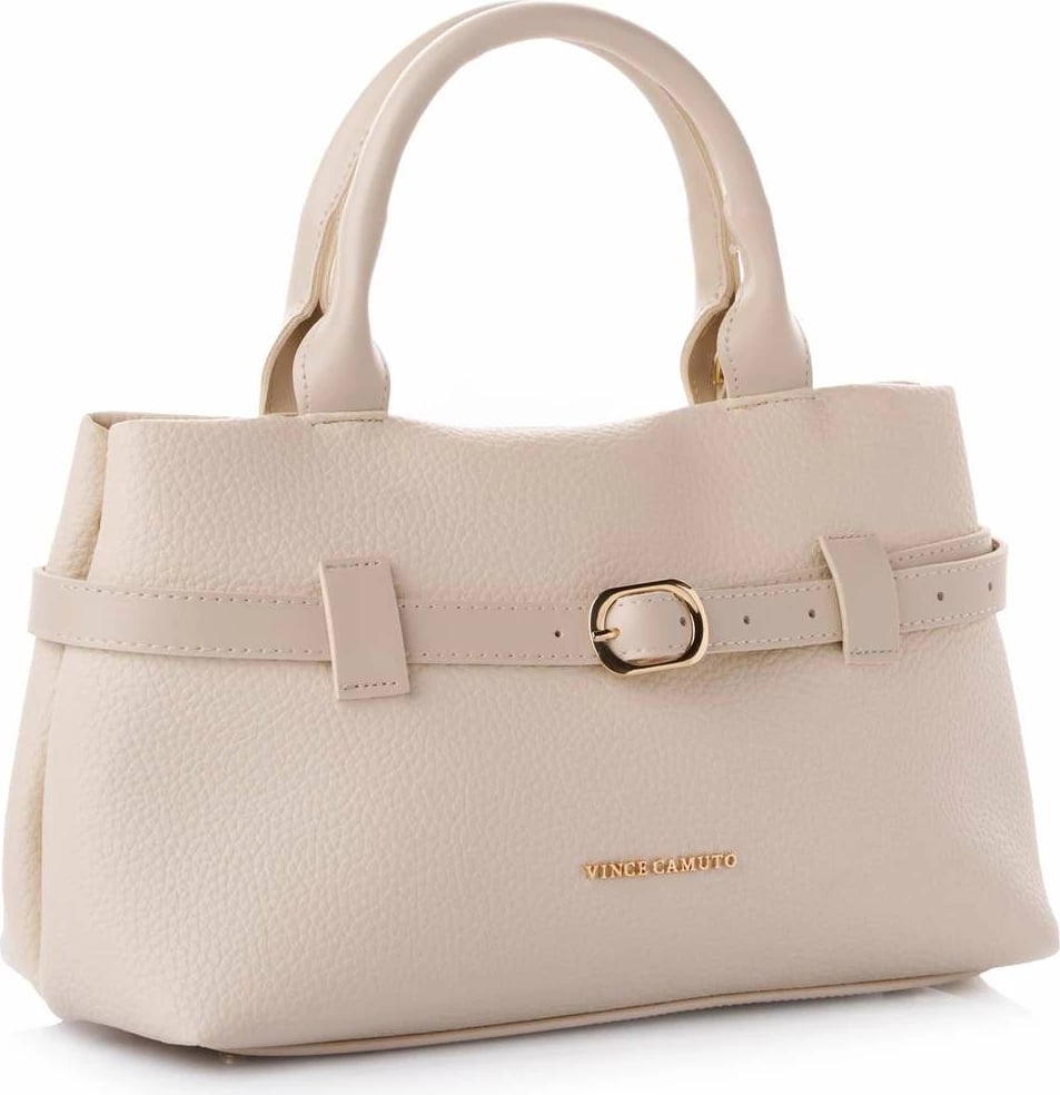 Torbë tote Vince Camuto, Vittoria Mini, krem