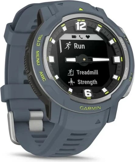Smartwatch Garmin Instinct Crossover Standard Edition, GPS, 28 ditë bateri, rrip silikon, kaltër Smartwatch Garmin Instinct Crossover Standard Edition, GPS, 28 ditë bateri, rrip silikon, kaltër