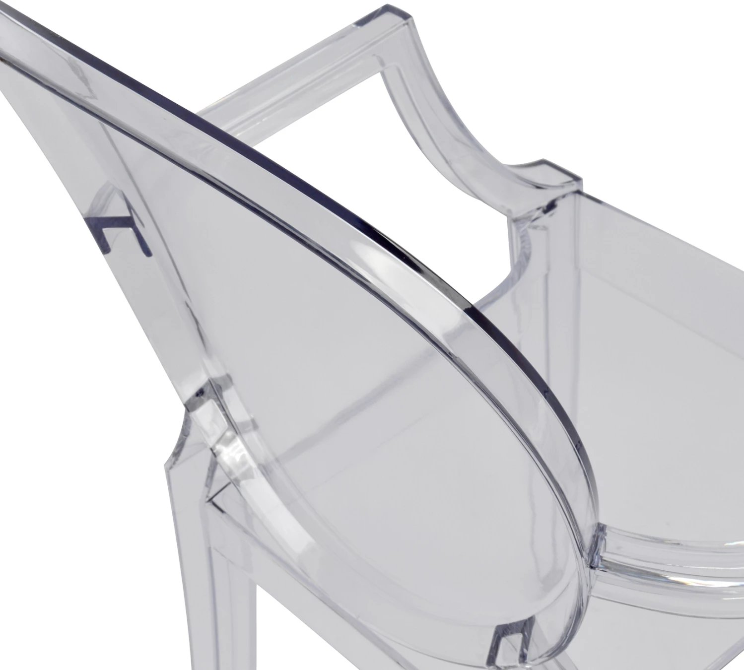 Karrige akrilike e tejdukshme me krahë Aramis FH0169 52,2x56,5x92cm, set prej 4 copash