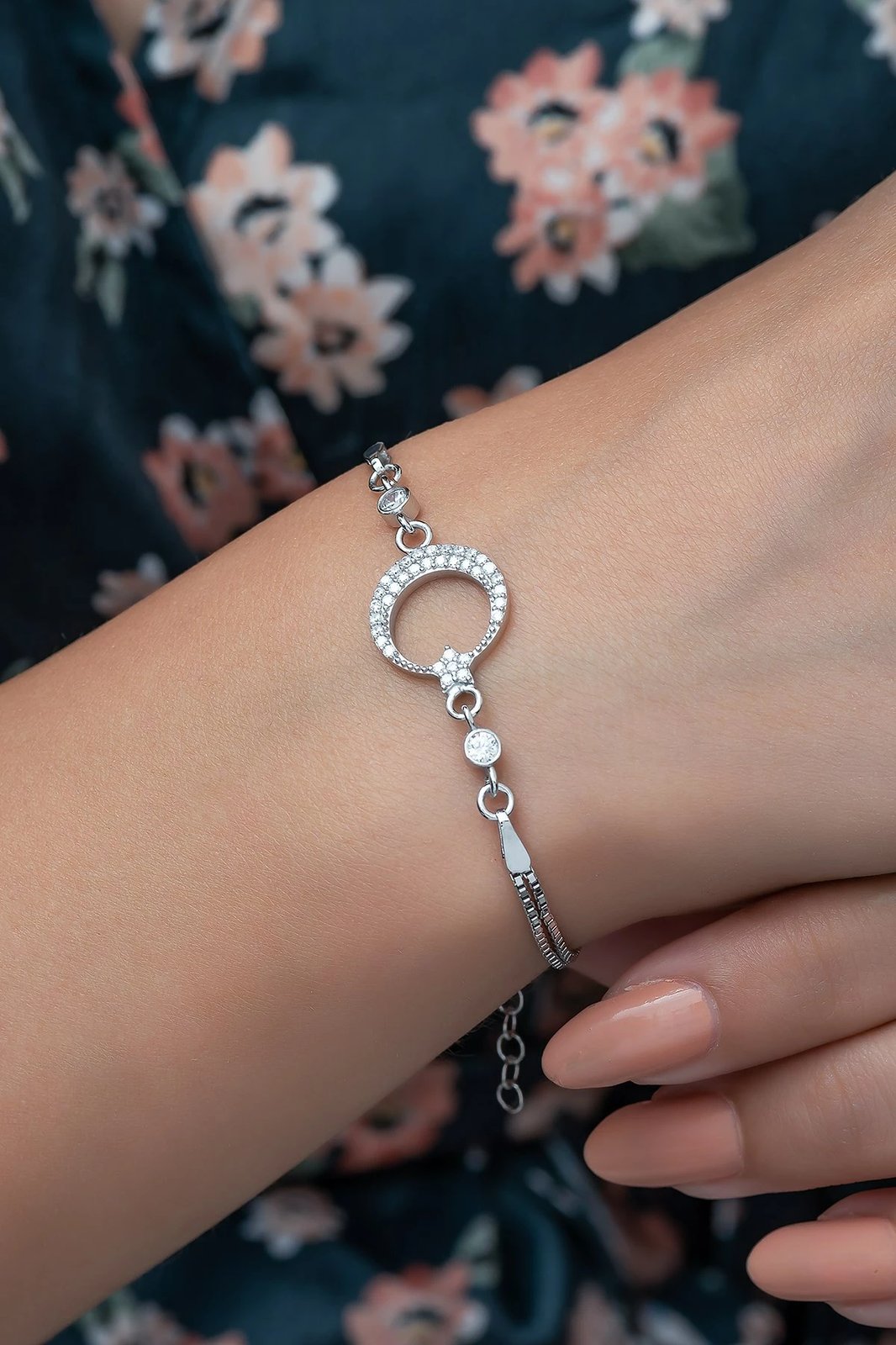 Byzylyk argjendi Jumeon, TRDYL817, argjend, gur zirkon