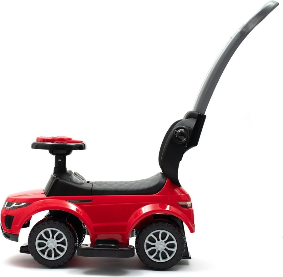 Makinë lodër ride-on 3-në-1, Baby Mix, Playing Bouncer, me dorezë udhëzuese, 12–36 muaj, melodi dhe sirenë, blu