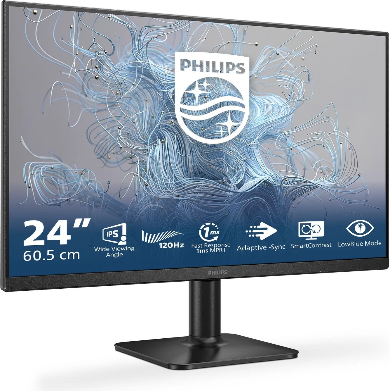 Monitor Philips 24E2N1110 24 inç, IPS, 120Hz, 1ms, HDMI, D-Sub, i zi