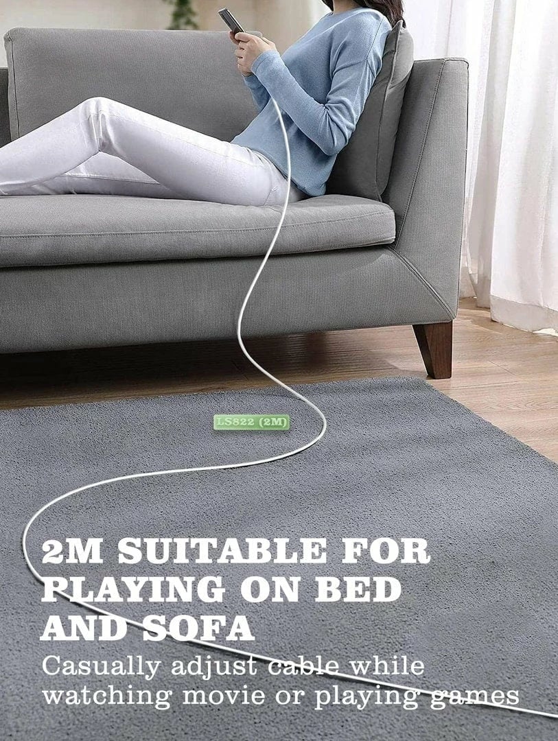 Kabllo E Karikimit LDNIO LS822 (Gjelbërt) Kabllo E Karikimit LDNIO LS822 (Gjelbërt)