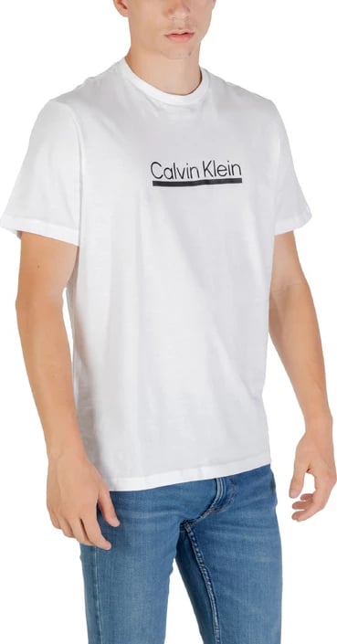 Maicë Calvin Klein për meshkuj, e bardhë